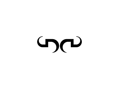 DD Letter Horn Logo bull d d letter dd letter dd logo design finance horn logo logo design logodesign longhorn minimal minimalist logo security