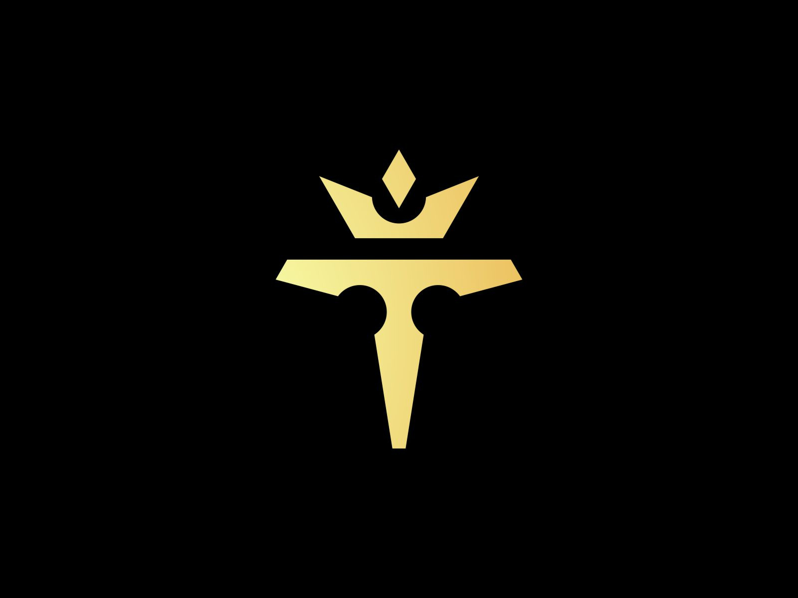 Letter T Crown Logo by Aira | Logo Designer on Dribbble