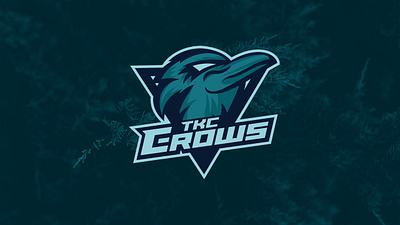 TKC Crows Mascot Logo branding design esports graphic design illustration logo mascot typography vector