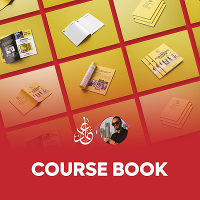 Course Book Design @Doha_film_school branding design graphic design identity illustration logo typography vector