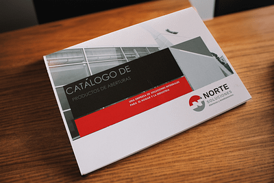 Catalogo de Empresa Norte Soluciones branding design graphic design illustration logo typography