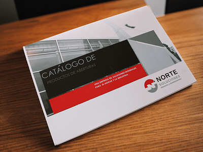 Catalogo de Empresa Norte Soluciones branding design graphic design illustration logo typography