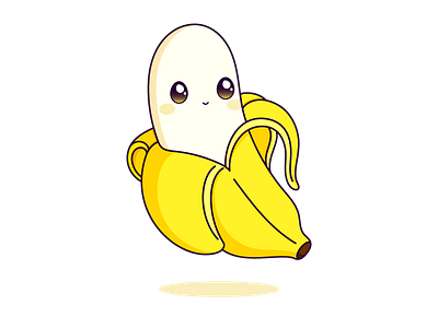 Day 144-365 Banana! banana cute design fruit kawaii vector