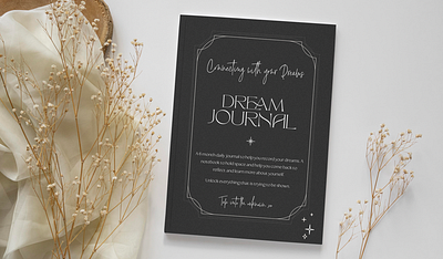 Dream Journal Created & added to KDP boho brand branding connecting design dream graphic design illustration journal mockup spiritual ui