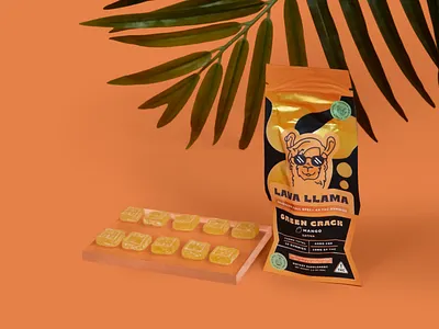 Lava Llama Packaging Branding | Design By Ayelet art artwork branding design digital art digital illustration graphic design illustration logo ui