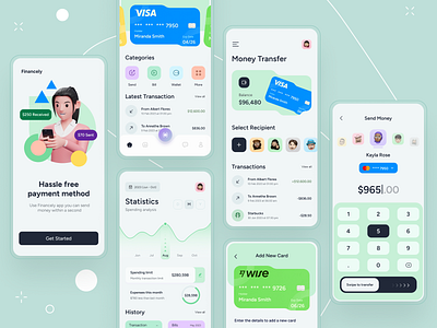 Fintech service - Financely app app design crypto design digital ecommerce financialapp financialfreedom financialservices fintechasia fintechs fintechstatrup marketing mobile ui money nft payment startup technology wallet