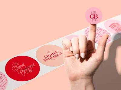 The Grand Budapest Hotel Branding | Design By Ayelet art artwork branding design digital art digital illustration graphic design illustration logo ui