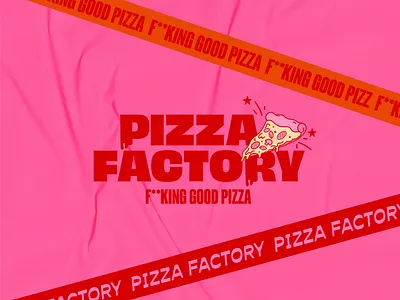 Pizza Factory Branding | Design By Ayelet art artwork branding design digital art digital illustration graphic design illustration logo ui