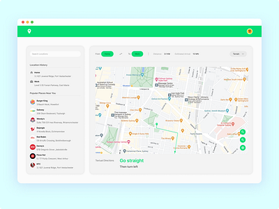 Location Tracker dailyui dailyui 20 location location tracker map