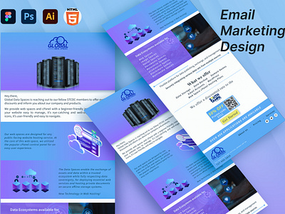 Clickable Email Marketing Design branding design emailcampaign emaildesign figma graphic design homepage ui design marketing