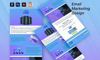 Clickable Email Marketing Design branding design emailcampaign emaildesign figma graphic design homepage ui design marketing
