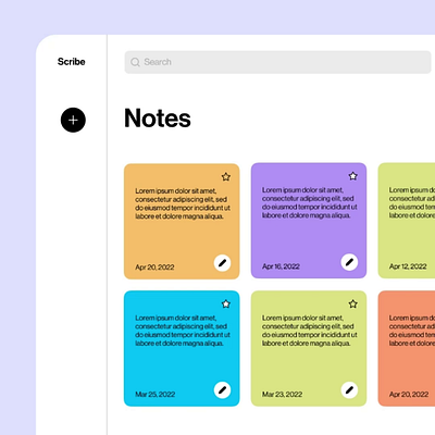 Notes app micro-interaction animation interaction motion graphics ui ux