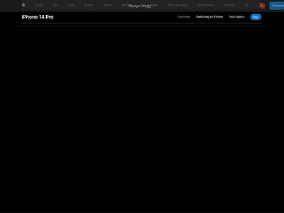 Apple Product landing page animation animation apple design landing page motion graphics product design ui ux