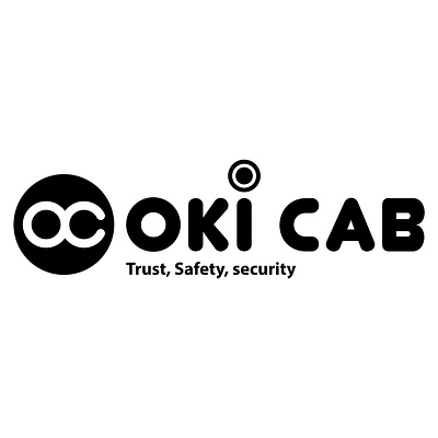 OKI Cab brand identity branding cab booking cab logo design logo logo design ola uber ui unique logo vector