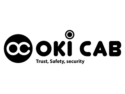 OKI Cab brand identity branding cab booking cab logo design logo logo design ola uber ui unique logo vector