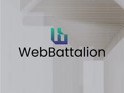WebBattalion, W and B letter logo app logo brand design branding creative logo genuine logo icon logo logo logotipo modern logo ui
