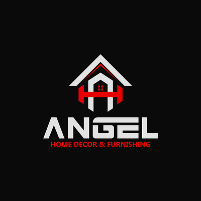 Angel Home Decore & Furnishing brand identity branding design graphic design homedecor illustration interior interior design logo logo design ui unique logo vector