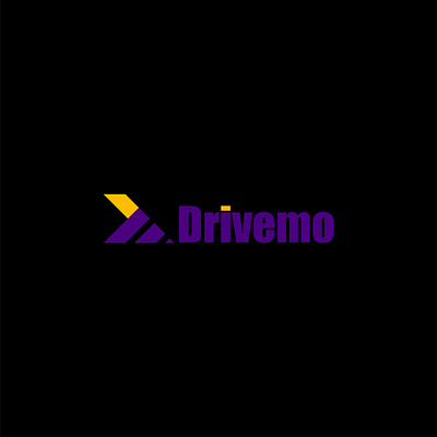 Drivemo brand identity branding design drive drivinglogo graphic design illustration logo logo design ui unique logo