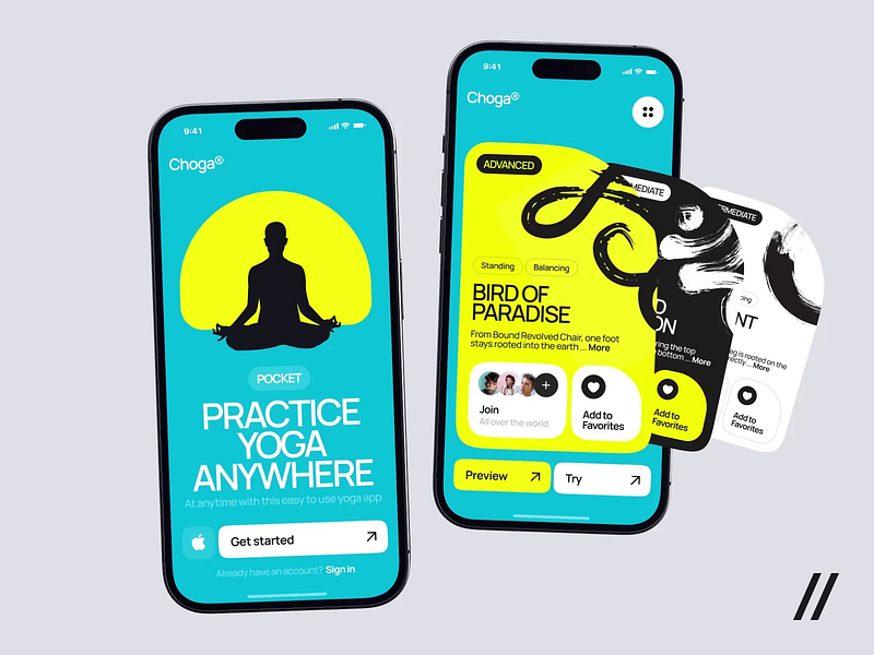 Yoga App (Android, iOS)