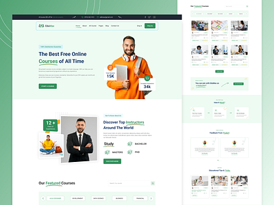 EduMax - Online Course Landing Page course