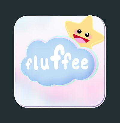 [FIGMA] APP - "Fluffee", a social plateform to help app graphic design mobile ui