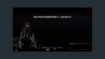 [OVERLAY] Red Dead Redemption Stream Overlays + Alerts branding graphic design illustration overlay streaming