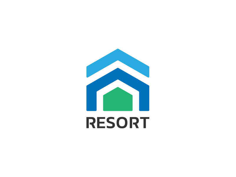 RESORT LOGO DESIGN by Kapil Rokaya - Logo & Identity Designer on Dribbble