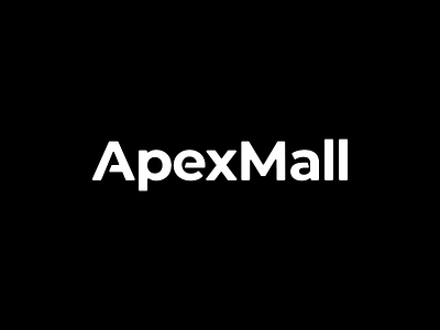 Logo Design for ApexMall apex brand identity design branding design graphic design logo logo designer mall nepal process rokaya typography