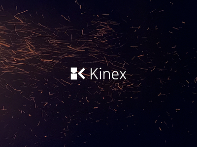 Kinex logotype brand branding graphic design icon illustration logo typography vector