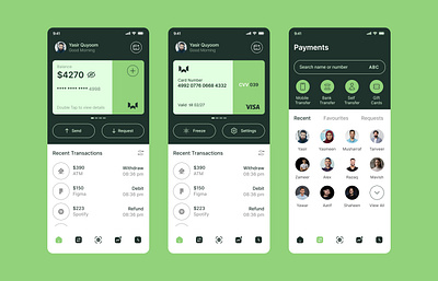 Neo bank design banking app design fintech design fintech designer uiux design ux design