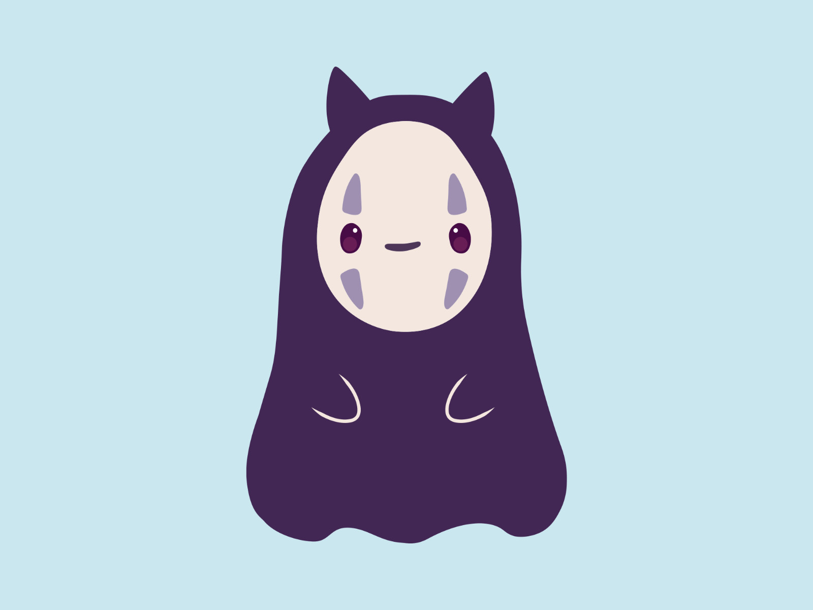 Spirited Away Png - Noface Spiritedaway Anime Chibi No Face Spirited Away  Chibi,No Png - free transparent png images - pngaaa.com