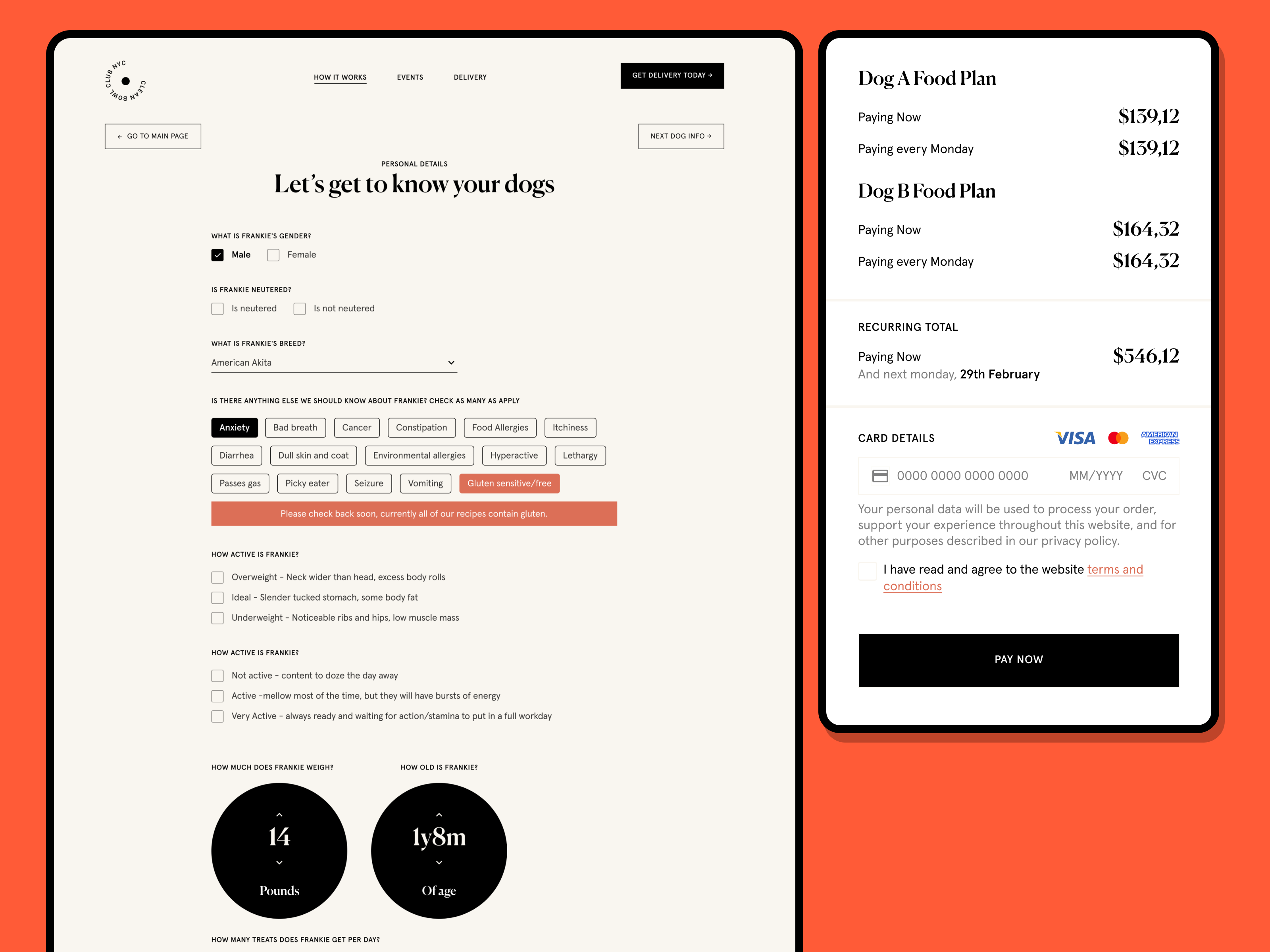 Clean Bowl Club — site design by Ivan Ermakov on Dribbble