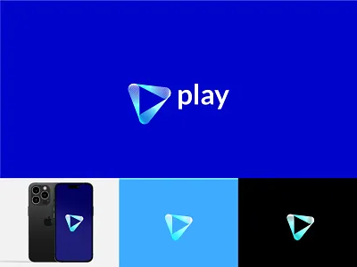 Play Logo, Play Button Logo appicon art branding business logo creative logo cripto design graphic design illustration logo logo room logodesign logodesigner logoinspire logos minimal logo play button play logo ui vectplus