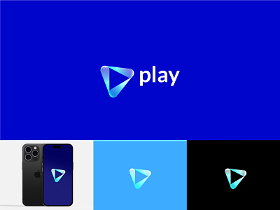 Play Logo, Play Button Logo appicon art branding business logo creative logo cripto design graphic design illustration logo logo room logodesign logodesigner logoinspire logos minimal logo play button play logo ui vectplus