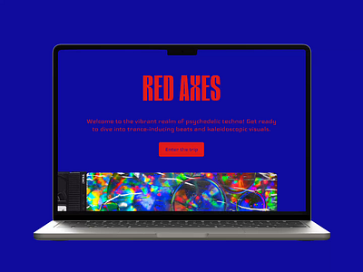 Red Axes UI/UX and Motion animation design figma graphic design motion graphics ui ux