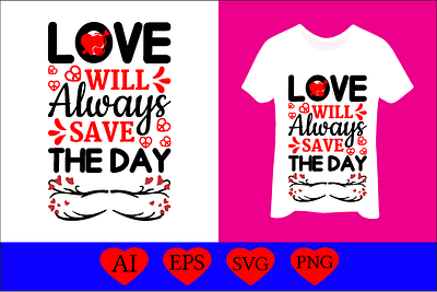 love will always save the day funny svg designs