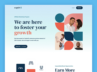 Captiv8 Website Design: affiliate landing page affiliate affiliate marketing business business website design designer influencer landing landing page landingpage marketing page site social web web designer web site webdesign webpage websites