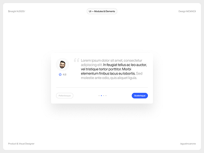 UI Component — $N.0025/ app atomic design button card component dashboard design system interface mobile module ui user web website