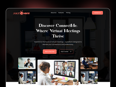 Juice Event design product design saas ui ux