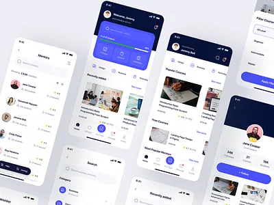 Eduline - Online Learning Mobile App app design app ui education app education app ui educational app design mobile app mobile app ui mobile design online learning online learning app online learning app design online learning app ui online learning ui online learning ui design ui ui design