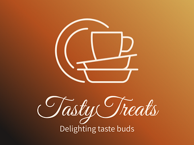 Tasty Treats Logo by Halal Plus on Dribbble