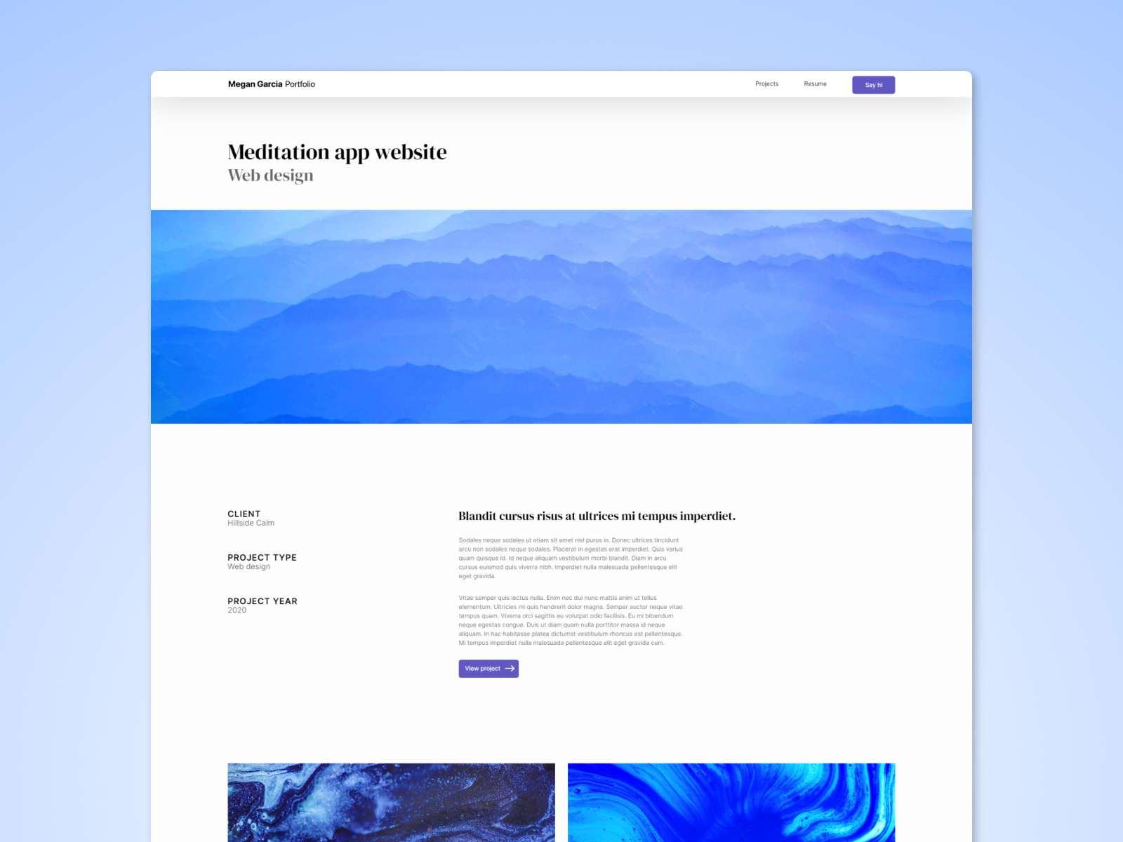 Portfolio website - Webflow by Nicolas Rak on Dribbble