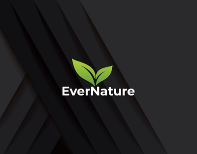 Evernature logo design best logo brand brand identity branding design graphic design logo logofolio tanzina akter tanzinaart