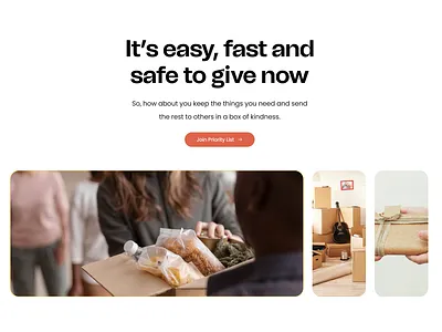 Geeva : Waitlist shots design donate donation give giving hero landing page priority list product design ui design ux design waitlist web design