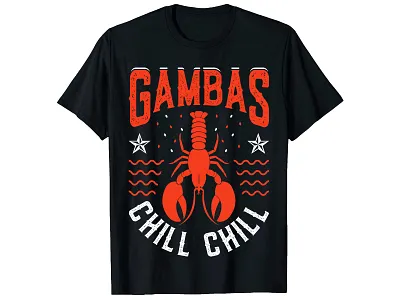 Gambas chill, Shrimp T-Shirt Design. bulk t shirt design custom shirt design custom t shirt custom t shirt design graphic t shirt graphic t shirt design merch design photoshop tshirt design shirt design t shirt design t shirt design t shirt design free t shirt design ideas t shirt design mckup trendy t shirt trendy t shirt design tshirt design typography t shirt typography t shirt design vintage t shirt design