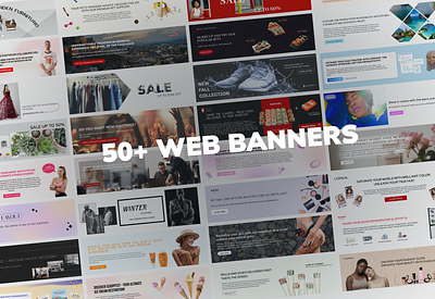 50+ web banners ad banner branding business card cover cover photo design ads figma figma community flyer free logo post postcard web banner