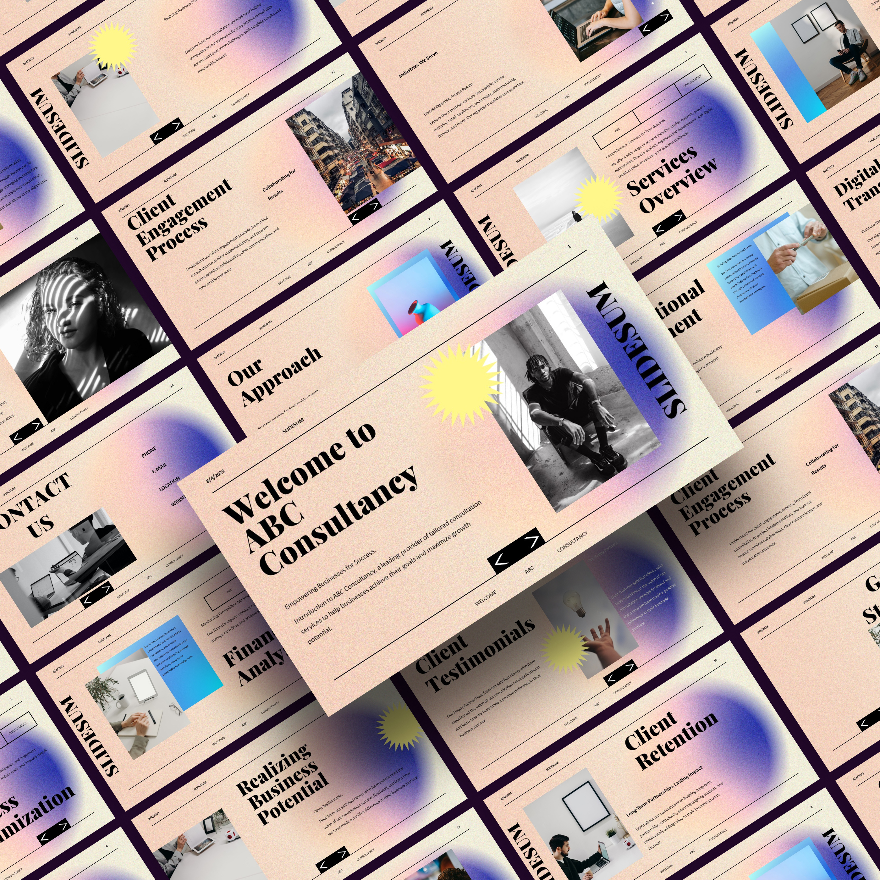 Consultation Presentation animated presentation branding charts and graph consultation presentation fashion presentation design google slide design google slides graphic design modern presentation pitch deck powerpoint presentation design presentation design presentation design agency presentation portfolio sales presentation slide design slides slideshow technology presentation training presentation