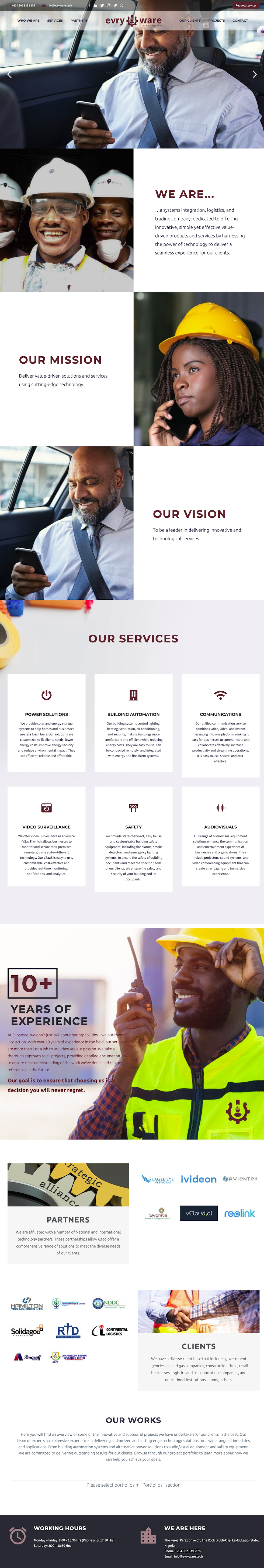 Evryware Technologies - evryware.tech by Diepriye Apola Opuda on Dribbble