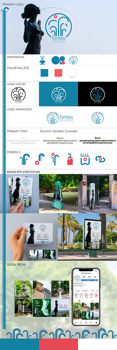 Fontes Secretas - Branding brand branding design graphic design illustrator logo photoshop print social media