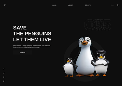 Penguins web design branding design graphic design productdesign ui uidesign uiesign uiuxdesign ux uxdesigner visualdesign webdesign